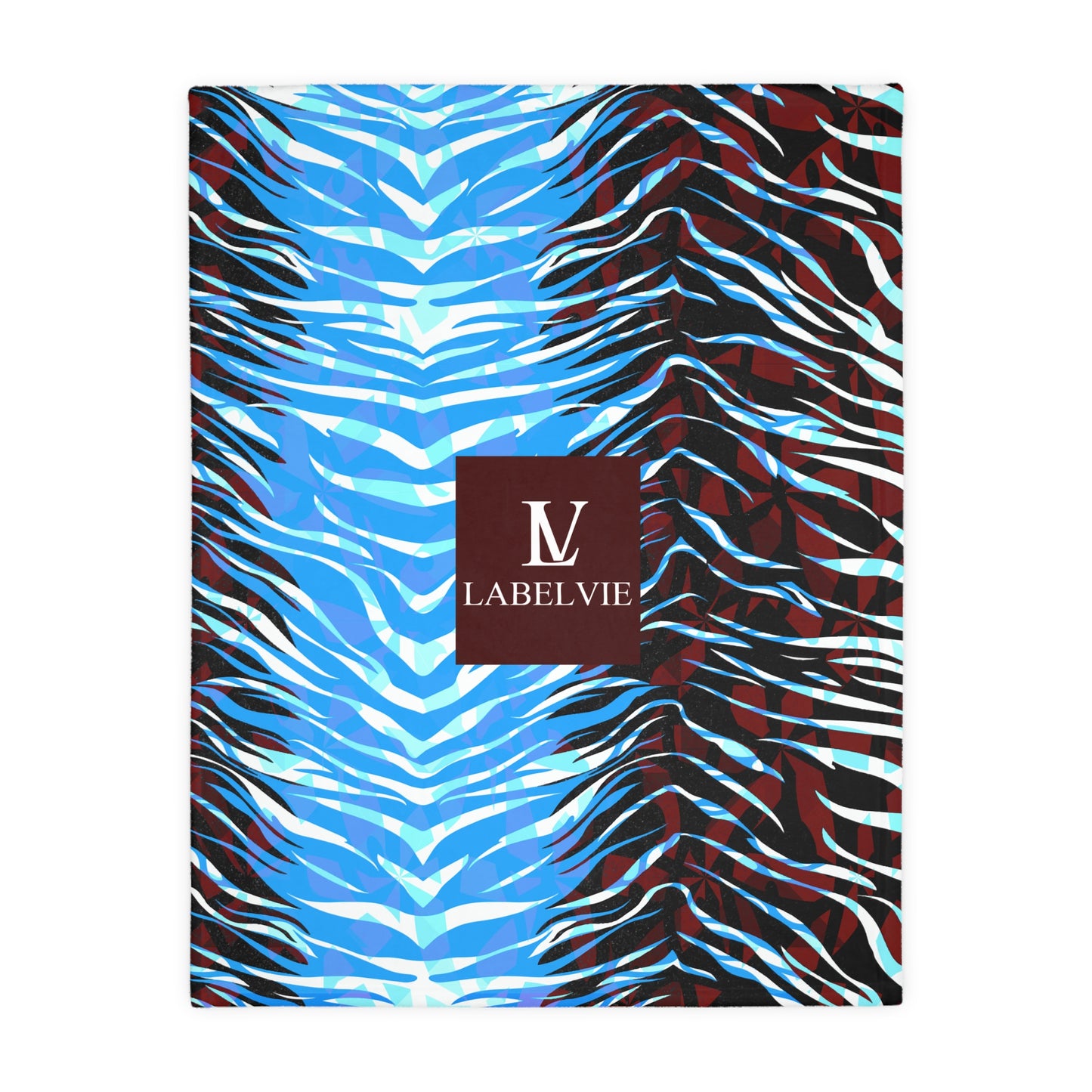 Stylish Velveteen Blanket, Cozy Decorative Throw, Animal Print Luxury Blanket, Perfect Gift for Home Decor, Unique Furnishing