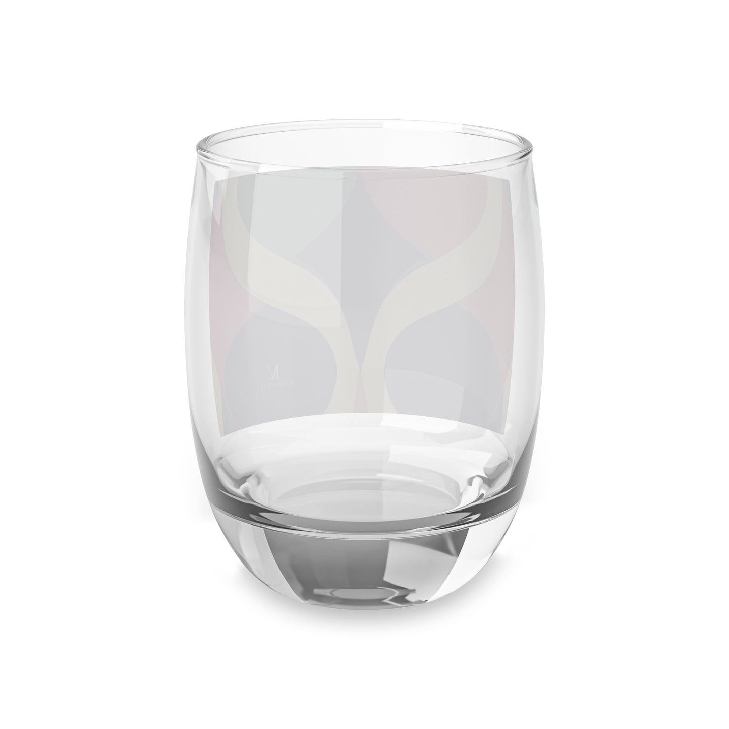 Vibrant Modern Whiskey Glass