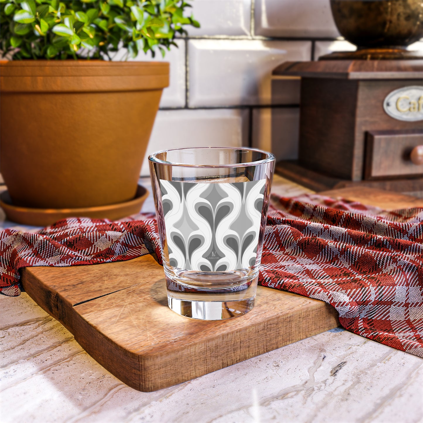 Elegant Modern Shot Glass - 1.5oz Decorative Barware