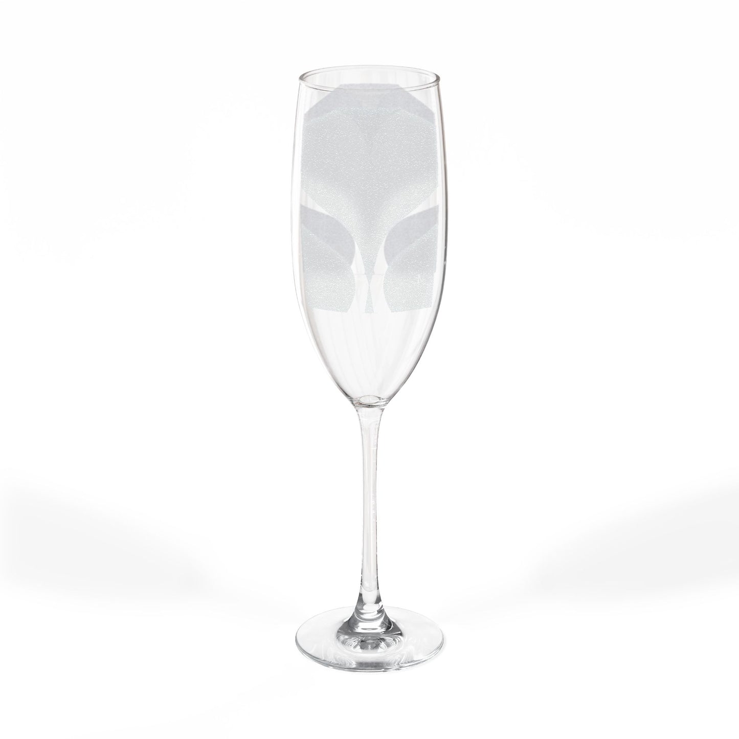 Personalized Engraved Champagne Glass - 8oz Toasting Flute for Celebrations