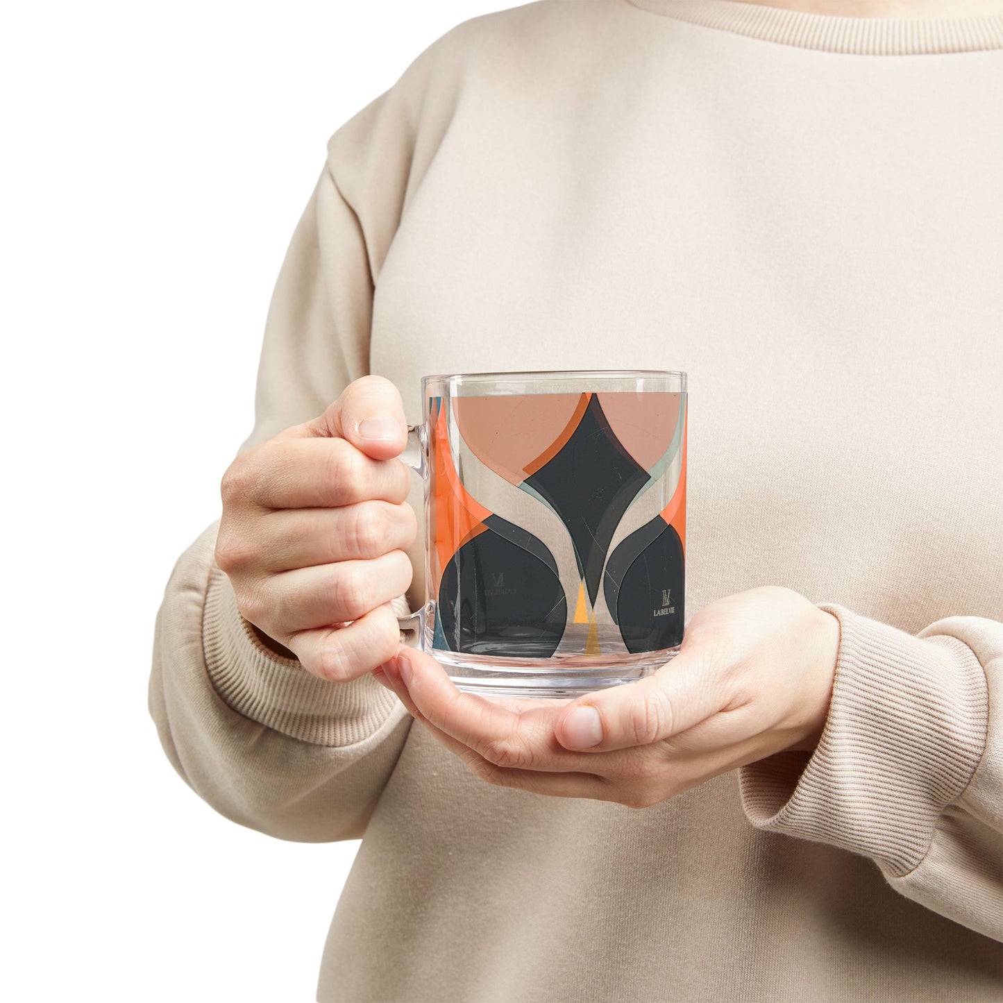 Glass Mug, 10oz