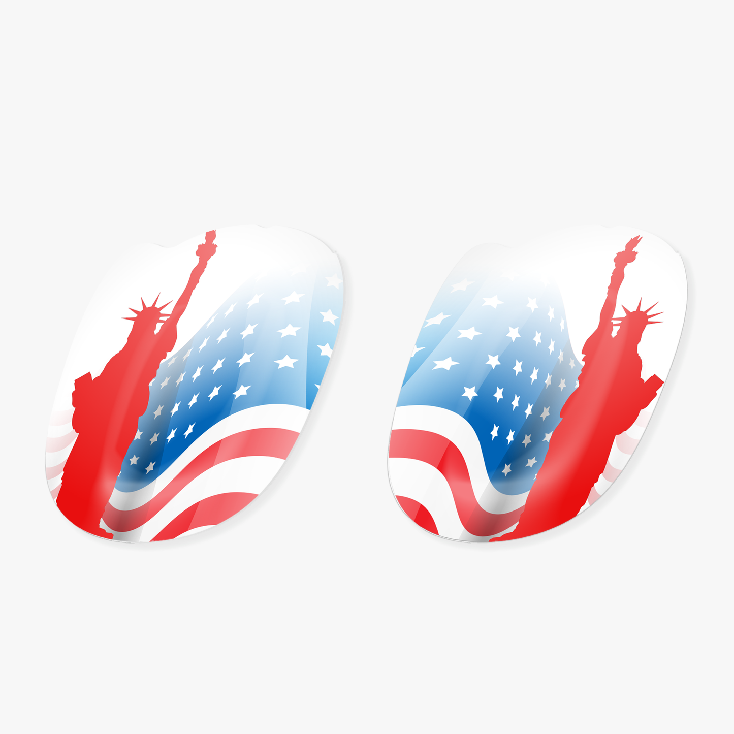 Patriotic AirPod Max Cases - American Flag & Statue of Liberty Design, Gift for Holidays, Unique Accessories for Music Lovers