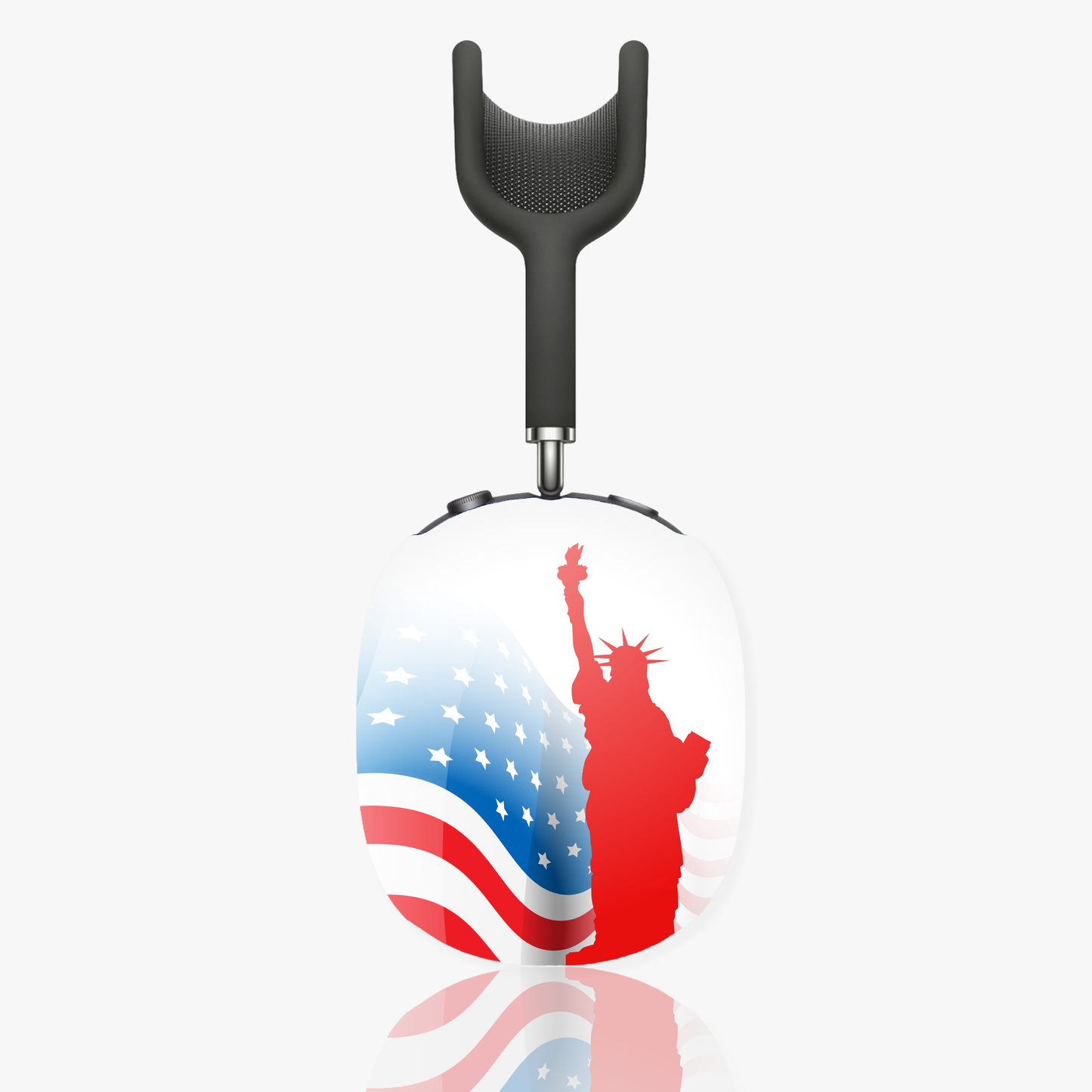 Patriotic AirPod Max Cases - American Flag & Statue of Liberty Design, Gift for Holidays, Unique Accessories for Music Lovers