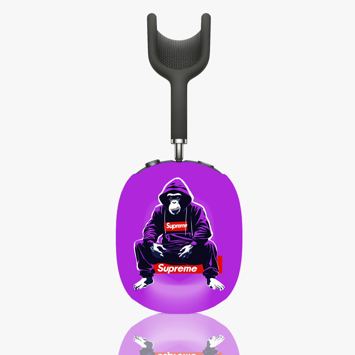 AirPod Max Cases, Supreme Logo Monkey Design, Colorful and Stylish Cover, Trendy and Unique AirPod Max Accessories, Gift for Tech