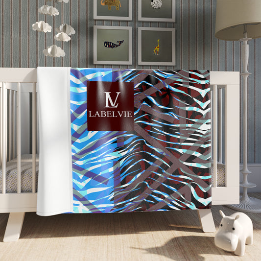 Abstract Zebra Print Throw Blanket, Cozy Home Décor, Perfect Gift for Animal Lovers, Stylish Accent for Living Room, Perfect for Snuggling