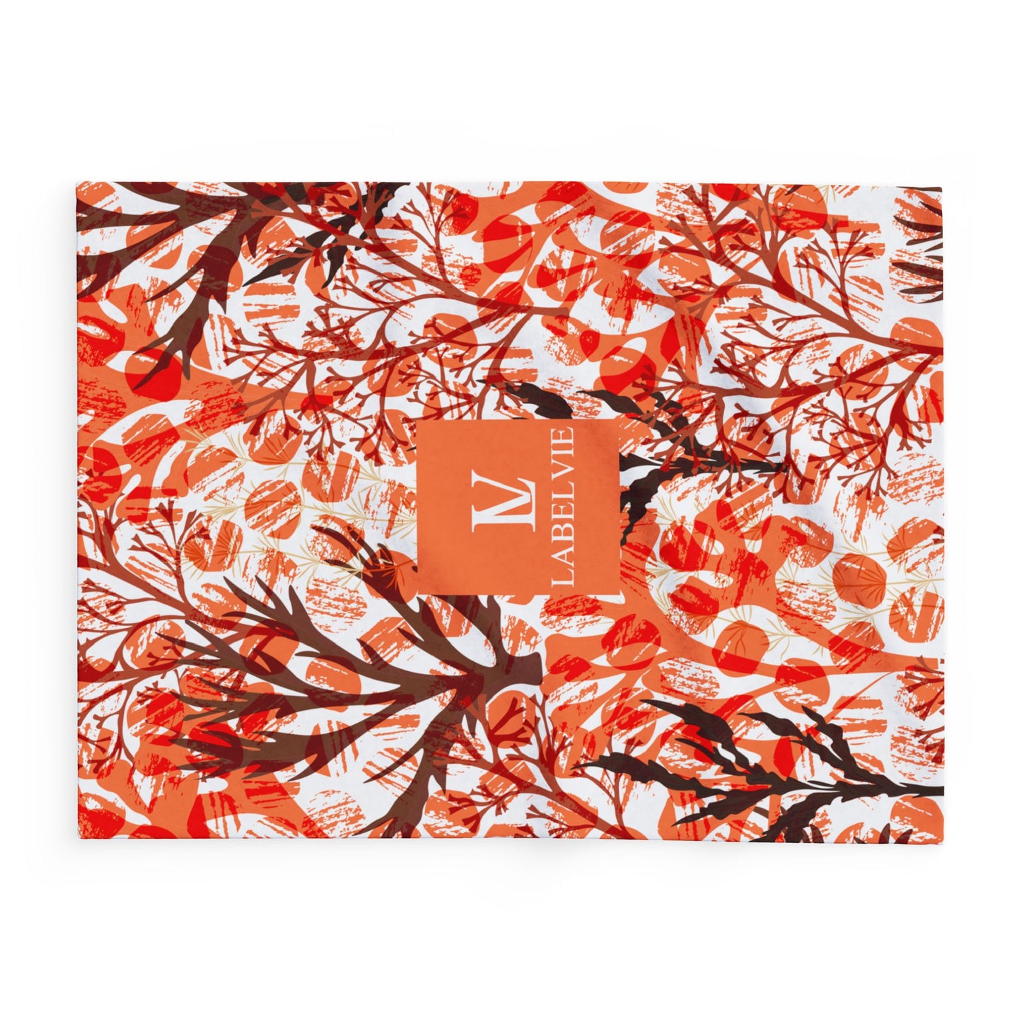 Cozy Floral Fleece Blanket - Warm Throw for Home, Couch, Bed Decor, Gift for Mother’s Day, Housewarming, Comfort, Camping