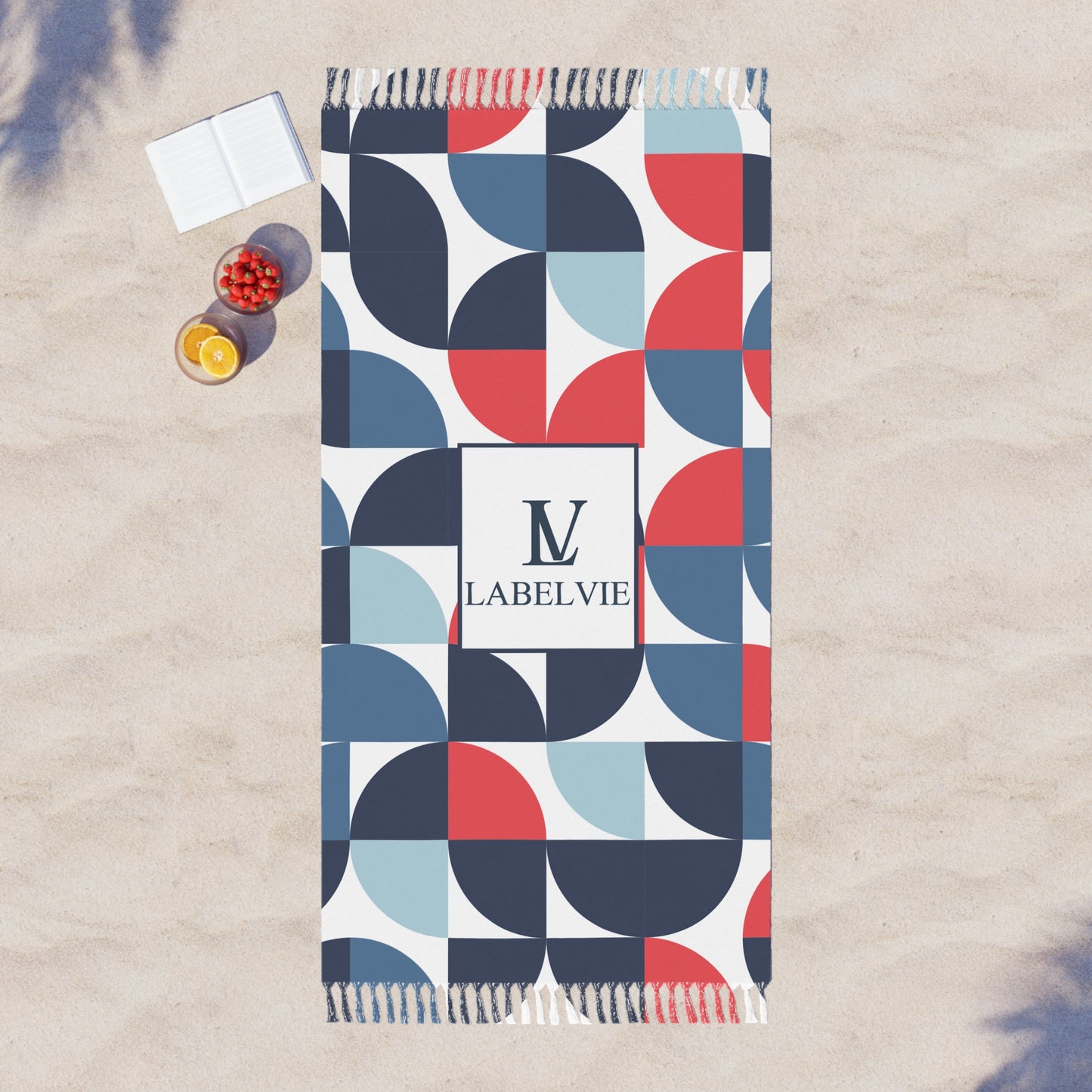 Boho Beach Towel - Eco-Friendly, Stylish Design for Summer Days, Perfect for Poolside, Gifts, Relaxation Beach Vibes, Trendy Decor