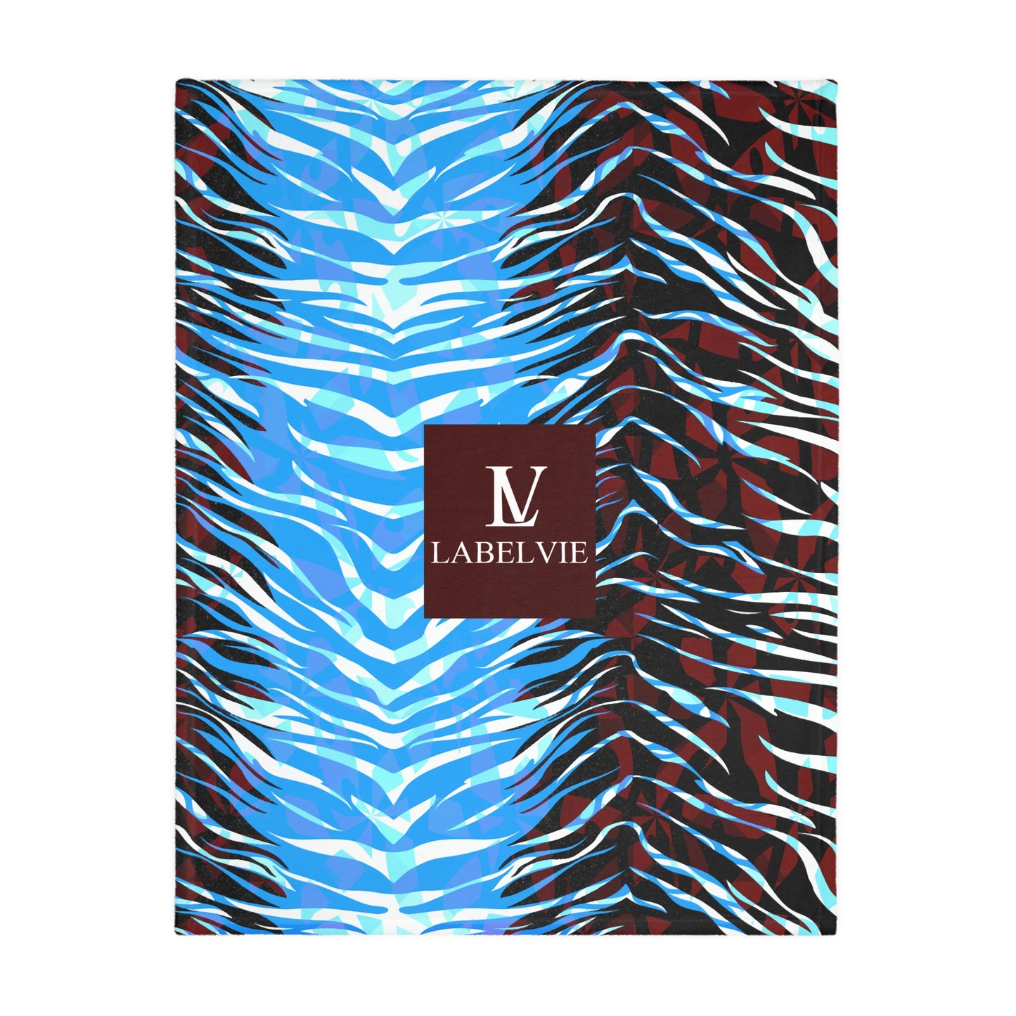 Stylish Velveteen Blanket, Cozy Decorative Throw, Animal Print Luxury Blanket, Perfect Gift for Home Decor, Unique Furnishing