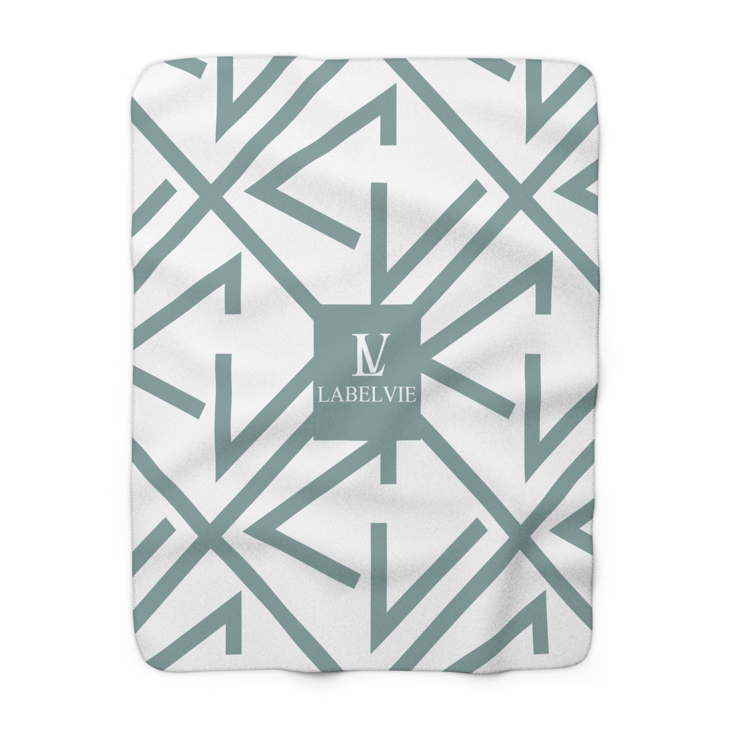 Cozy Modern Sherpa Fleece Blanket for Home, Stylish Decor, Comfort Gift, All-Season Use, Perfect for Relaxing & Cozy Nights