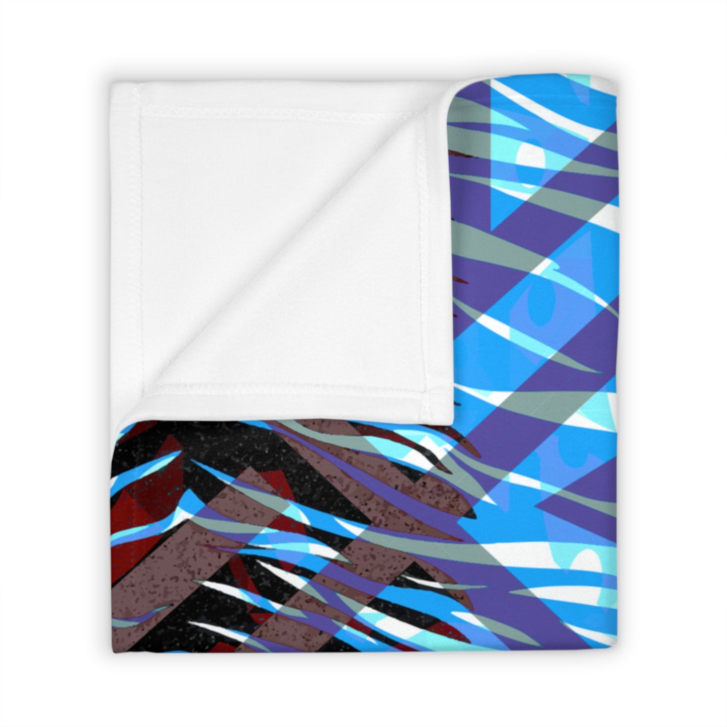 Abstract Zebra Print Throw Blanket, Cozy Home Décor, Perfect Gift for Animal Lovers, Stylish Accent for Living Room, Perfect for Snuggling