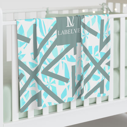 Baby Swaddle Blanket, Cozy Infant Wrap, Nursery Decor, Great Baby Shower Gift, Soft Playtime Blanket, Personalized Baby Gift