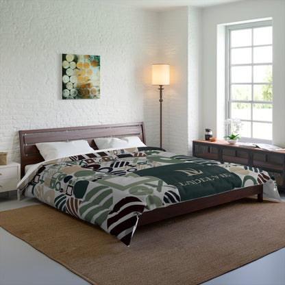Modern Geometric Comforter, Cozy Bedspread for Home Decor, Stylish Bedding, Perfect Gift for Housewarming, Bedroom Makeover, Seasonal Style