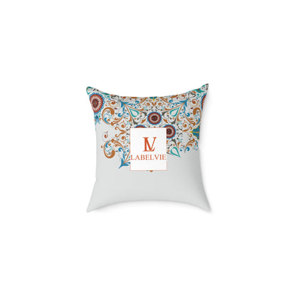 Decorative Throw Pillow, Boho Accent Cushion for Home Decor, Cozy Living Room Accessory, Gift for Housewarming, Sofa Pillow