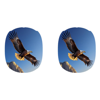 Stylish AirPod Max Cases with Eagle Design, Unique Headphone Cover, Gift for Bird Lovers, Music Accessory, Colorful Tech Case