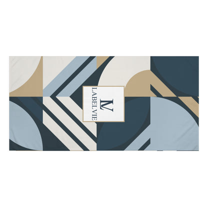 Mink-Cotton Bath Towel, luxe beach towel, modern home spa decor, stylish quick-dry towel, elegant gift, everyday comfort