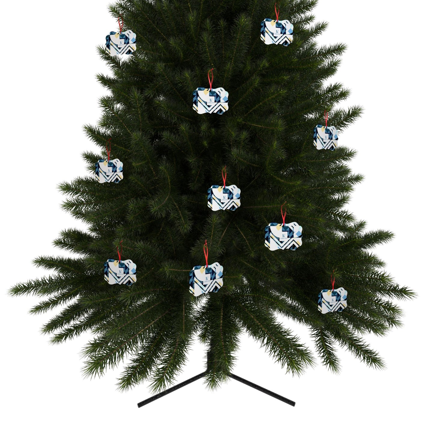 Stylish Aluminum Ornaments - Personalized Holiday Decor, Unique Christmas Gifts, Custom Tree Decorations, Modern Home Accents, [...]