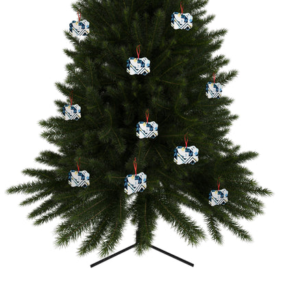 Stylish Aluminum Ornaments - Personalized Holiday Decor, Unique Christmas Gifts, Custom Tree Decorations, Modern Home Accents, [...]