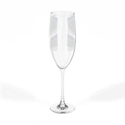 Personalized Engraved Champagne Glass - 8oz Toasting Flute for Celebrations