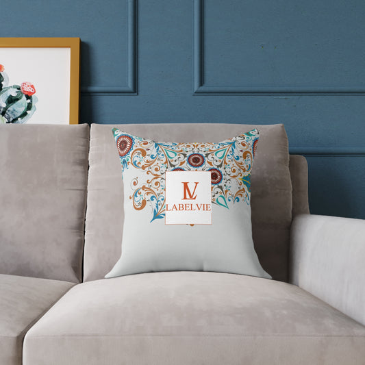 Decorative Throw Pillow, Boho Accent Cushion for Home Decor, Cozy Living Room Accessory, Gift for Housewarming, Sofa Pillow