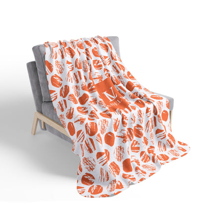 Cozy Fleece Sherpa Blanket for Home Comfort, Snuggling, Gift for Holidays, Soft Throw Blanket, Living Room Decor