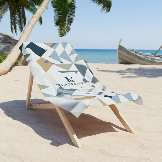 Stylish Geometric Beach Towel | Summer Pool Accessory, Stylish Towel, Travel Beach Must-Have, Gift for Beach Lovers, Outdoor Essentials
