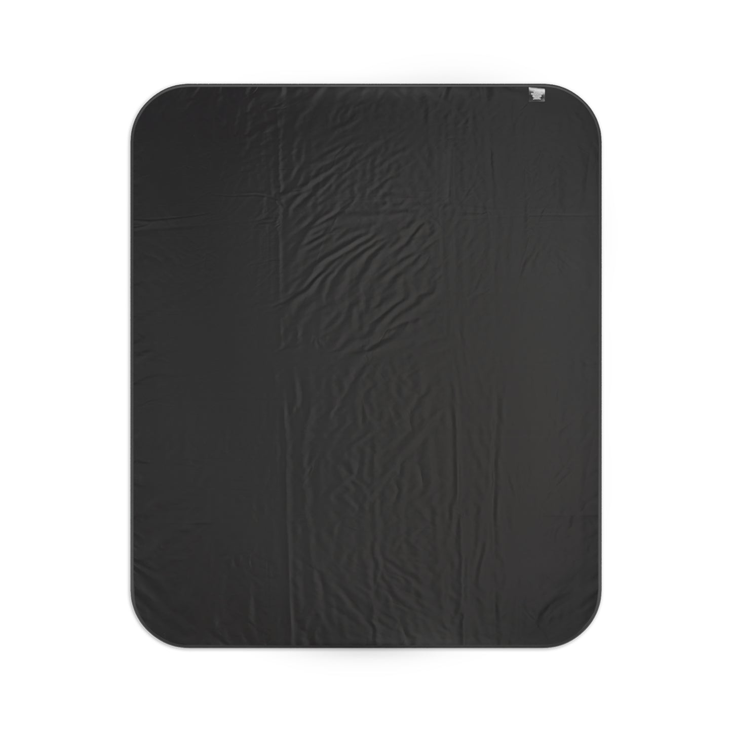 Purple Holiday Picnic Blanket — Festive Snowflakes, Ornaments & Birds Outdoor Throw